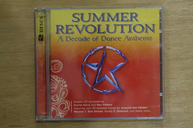 Summer Revolution - A Decade of Dance Anthems CD Sent Tracked