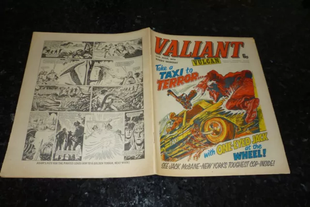 VALIANT & VULCAN Comic - Date 17/07/1976 - IPC UK Comic