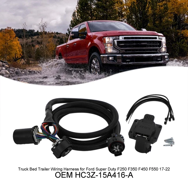 TRUCK BED TRAILER Wiring Harness Pour Ford Super Duty F250 F350 F450