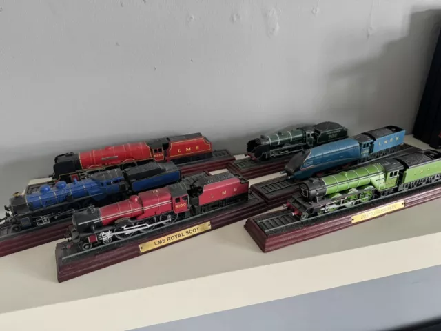 Collection Of Six  Atlas Edition’s Static Model Trains Bundle