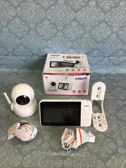 Vtech VM5263 5” Pan & Tilt Video Camera Baby Monitor  Free Shipping