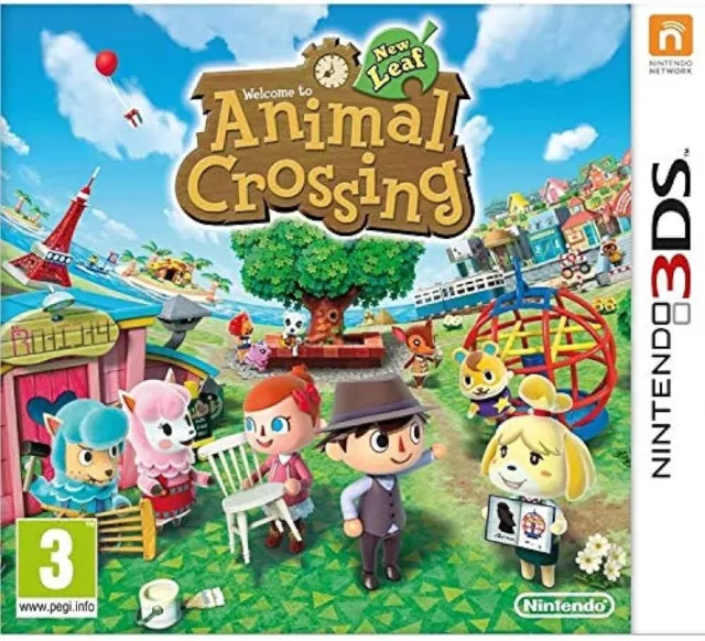 Animal Crossing: New Leaf - Nintendo 3DS - PAL - Boxed With Inserts
