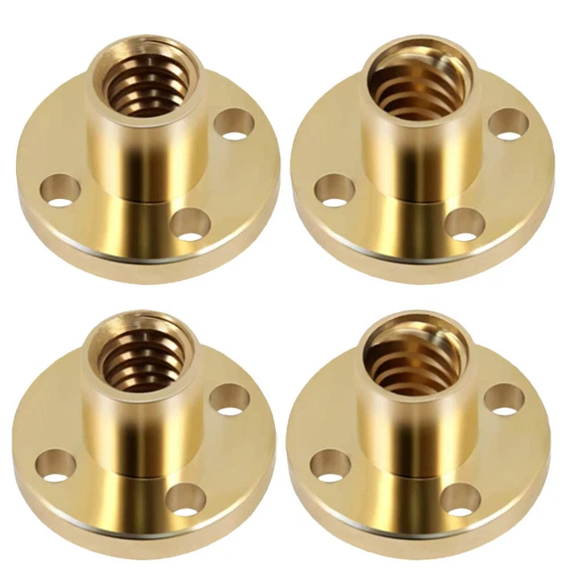 4 pz vite piombo rame dado vite piombo parti stampante 3D dadi stampante 3D dadi stampante 3D