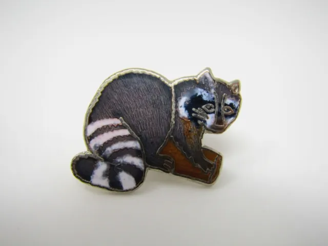 Vintage Collectible Pin: Raccoon Excellent Design