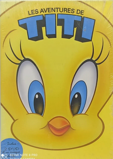 COFFRET 2 DVD LES AVENTURES DE TITI neuf sous blister