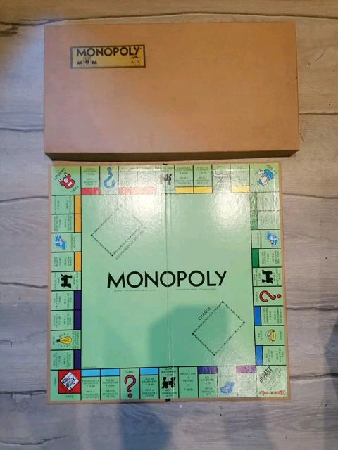Ancien Monopoly Miro Boîte Orange – Jeu De Société Vintage Complet