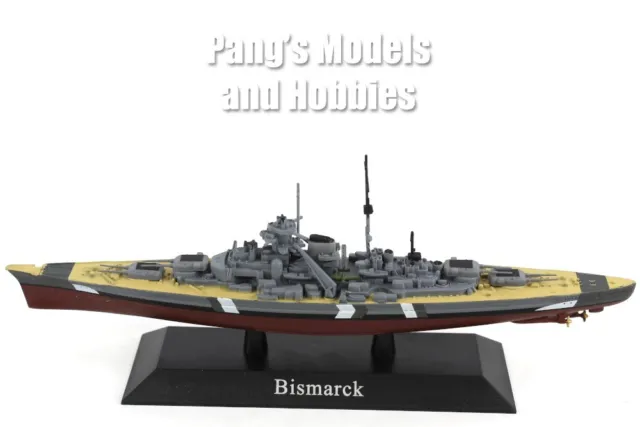 German Battleship Bismarck 1/1250 Scale Diecast Model Ship