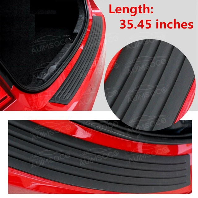 🔥Car Stickers Rubber Sheet Rear Guard Bumper Panel Protector Parts Acces