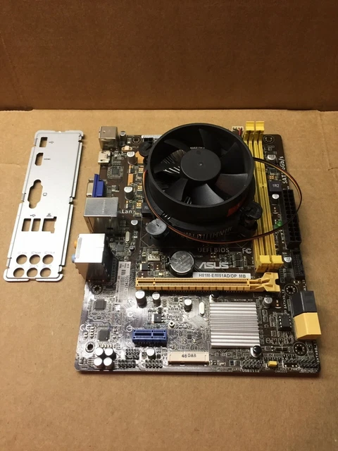 Carte mère Asus H81M-c/BMZAD/DP + G3250 + 8Go DDR3 Occasion