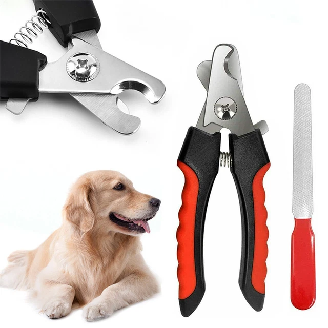 For Pet Nail Toe Clippers Professional Dog Cat Trimmer Safety Nail File