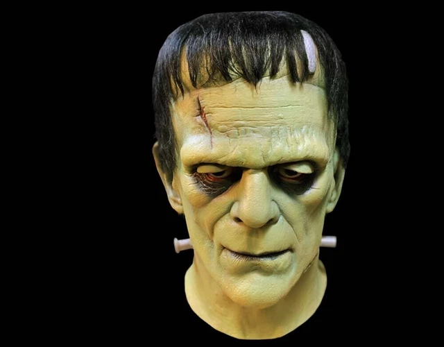 Licensed Boris Karloff Frankenstein Halloween Mask Horror Cosplay Scary