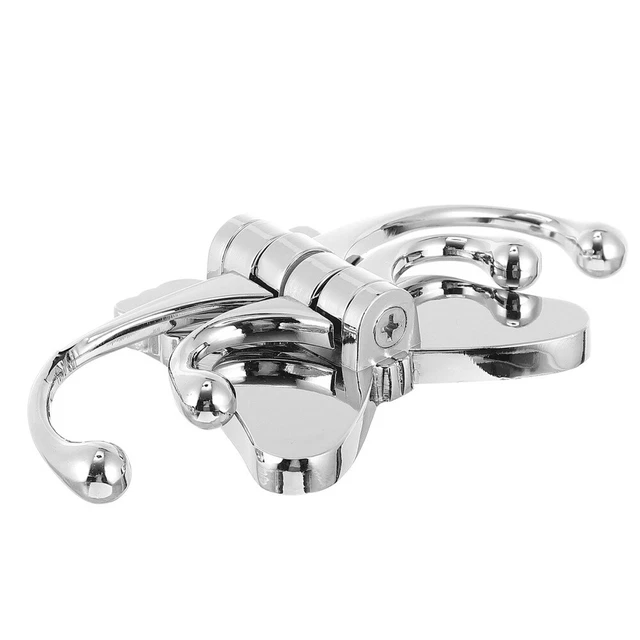 Trimming Shop Argento Aragosta Artiglio Molletta Trigger Clip Girevole Gancio Attaccato Con D-Ring Per Cinghie, Zaino, Elementi Di Fissaggio Cinturino, Cucciolo Collari E Borsa Accessori - Foto 4