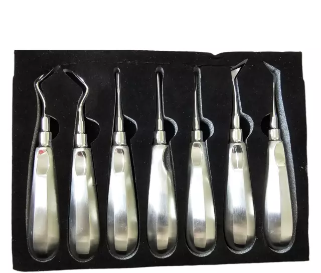 Root Canal Luxation Elevator Coupland Tooth Extracting Luxating Oral Surgery Kit