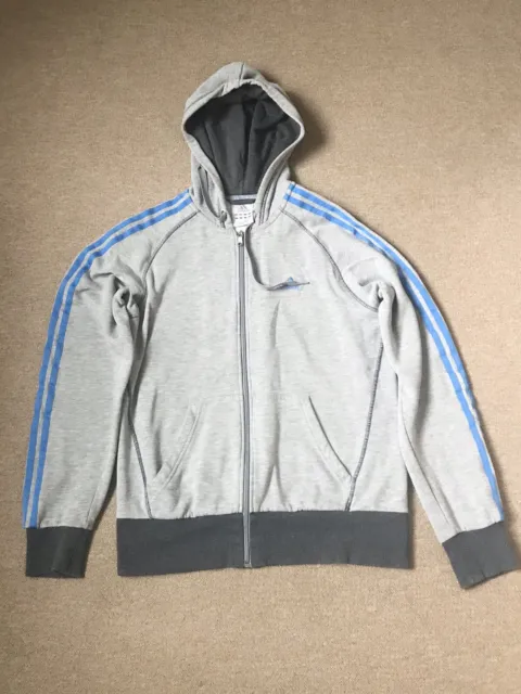 Hooded Adidas Full Zip Jacket Size S