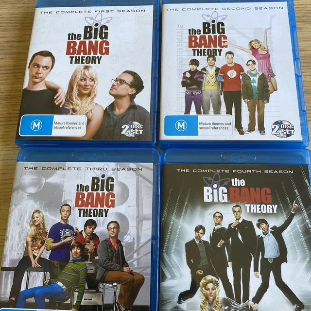 THE BIG BANG THEORY BLU-RAY SEASONS 1 2 3 4 5 6 DVD Bulk Lot Pal ...