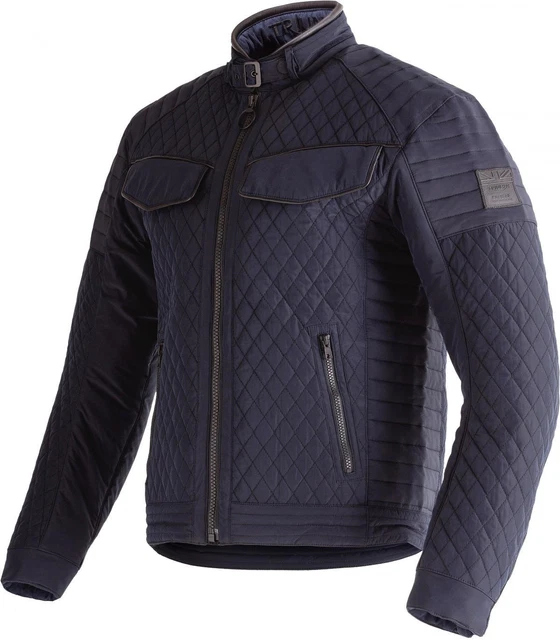 TRIUMPH BARBOUR QUILTED Motorcycle Jacket D30 Armour Waterproof