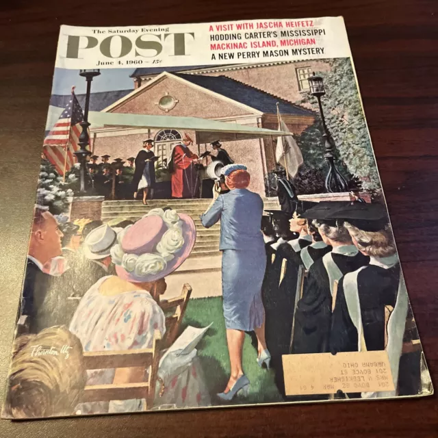 The Saturday Evening Post June 4th 1960 Magazine