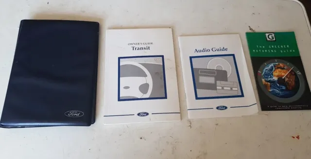 Manuali e confezione portafoglio manuale proprietari Ford Transit