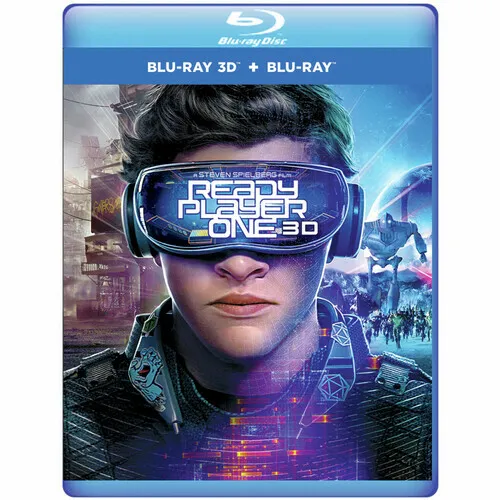 Ready Player One 3D [New Blu-ray 3D] With Blu-Ray, 2 Pack