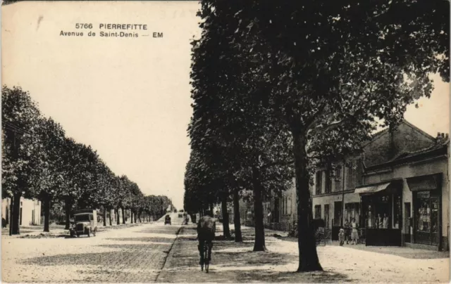 CPA PIERREFITTE - Avenue de St-DENIS (124099)