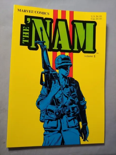 The Nam Marvel Comics Volume 1 Trade Paperback 1987 FN+