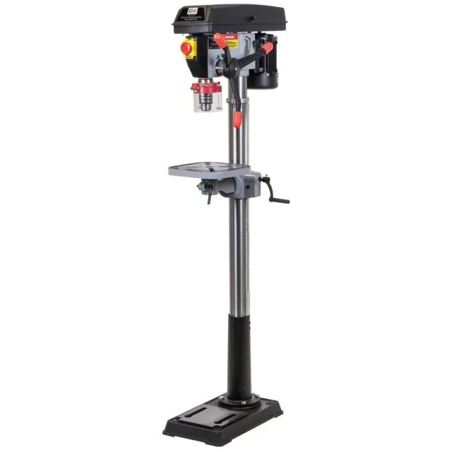 SIP Industrial Pro F16 16-Speed 550w Floor Pillar Drill