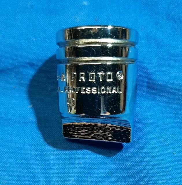 Proto - Standard Hand Socket: 1/2 Drive, 15/16 Socket, 12-Point Proto - Standard Hand Socket: 1/2 Drive, 15/16 Socket, 12-Point