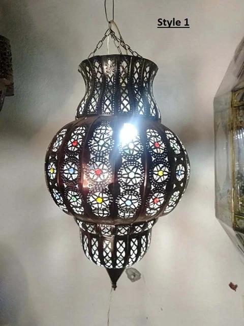 Moroccan pendant light, handmade Moroccan chandelier, designer lamp, art deco la