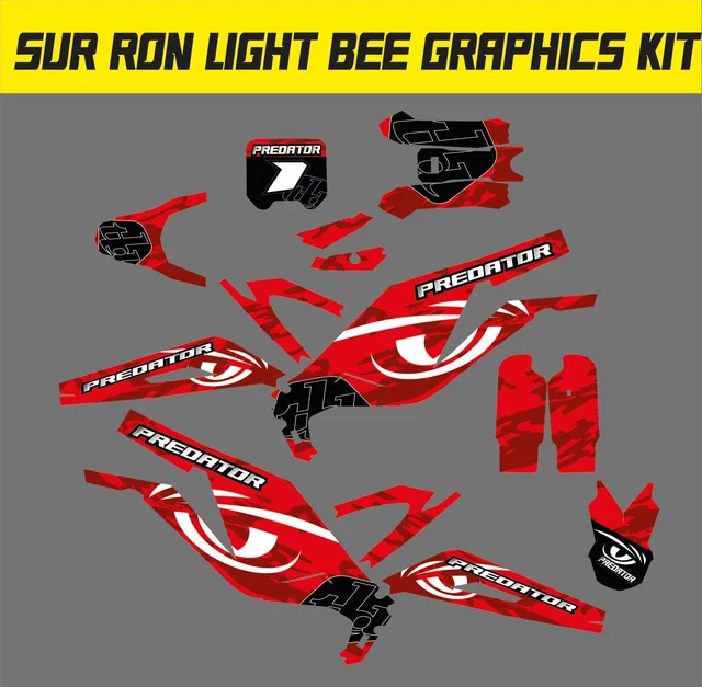 Ron Graphics SUR RON GRAPHICS kits sur ron sticker kit sur ron decals kit graphics ...