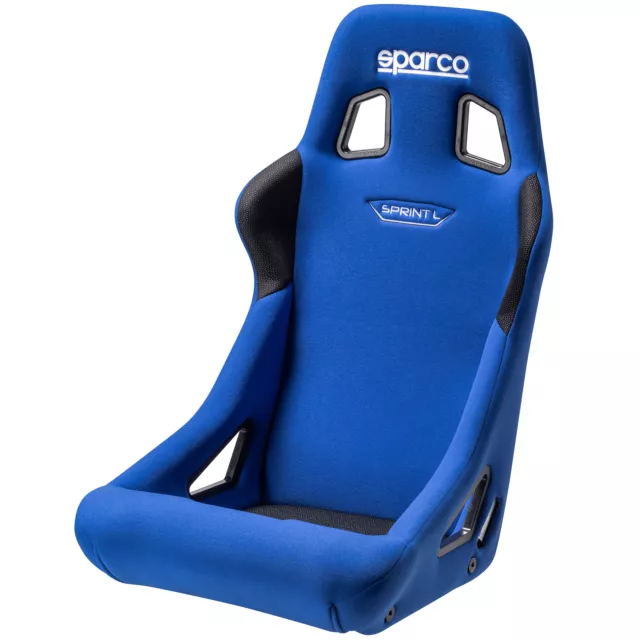 Sparco Sprint Steel Frame Seat Blue Size Large , FIA Approved Race/Rally