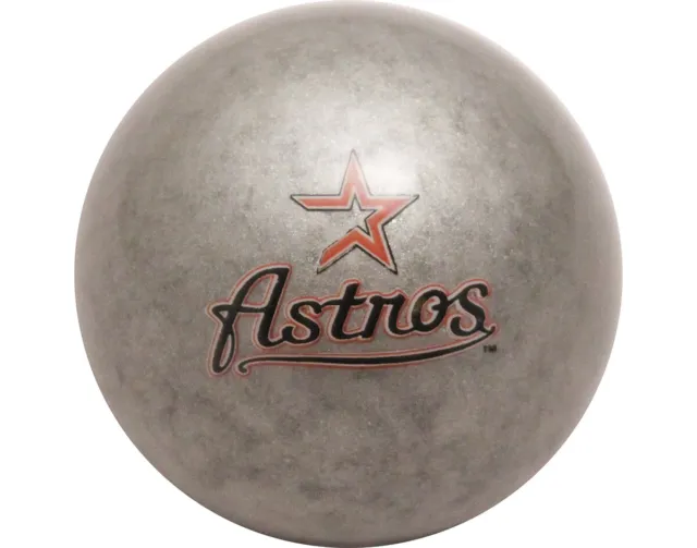 MLB Imperial Houston Astros Pool Billiard Cue/8 Ball - Grey - Old Style