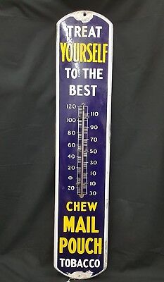 1 (ONE) Replacement 14" Glass Tube Fit Old 39" Porcelain Metal Thermometer Signs