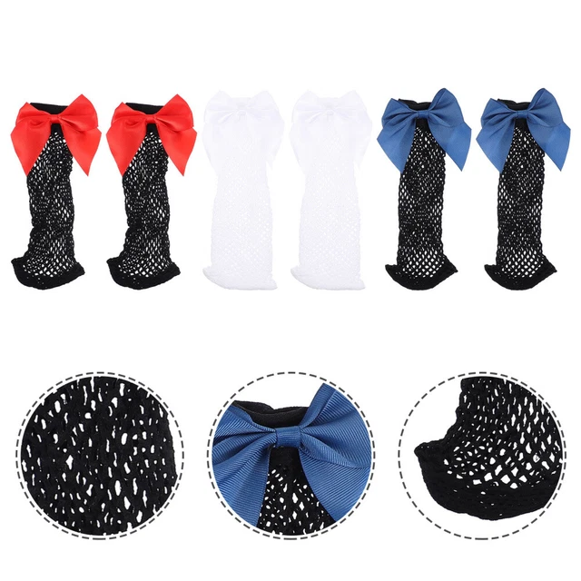 3 Pairs mesh boot socks Chaussettes En Maille Transparente Chaussettes Pour F