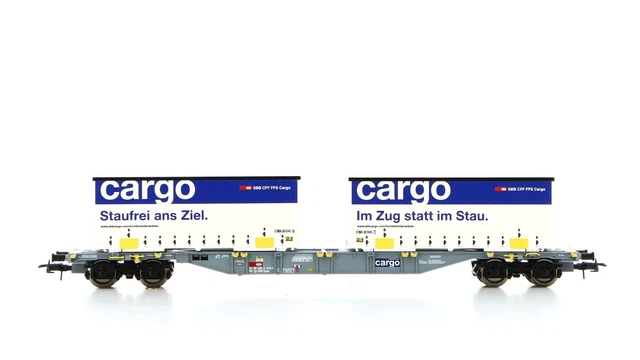 77341 Wagon porte-conteneurs des CFF - Modelleisenbahn