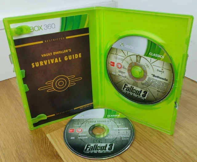 Fallout 3 GOTY Game Of The Year Edition Xbox 360 Fast Free Post Birthday Gift