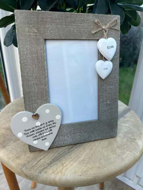 PERSONALISED Photo Frame In Memory Of Loved One MUM Dad Nana Grandad ANY NAME