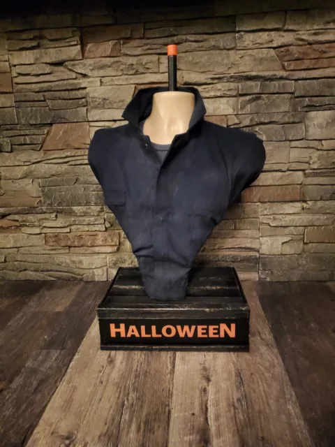 Michael Myers Mask Bust halloween 78 lightbox base mannequin