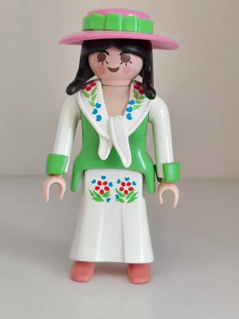 Playmobil personnage femme  pour maison 1900 victorienne belle époque western