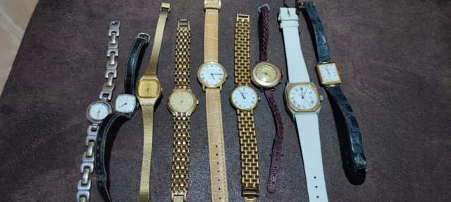 lot de montre pour femme vintage Delma, sécura, citizen ....