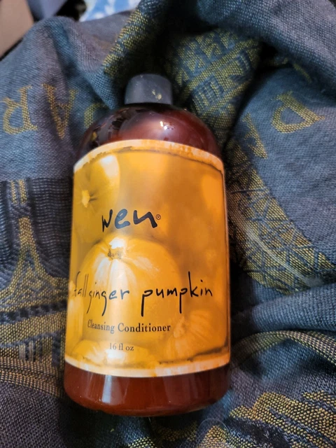 Wen By Chaz Dean Fall Ginger Pumpkin Cleansing Conditioner 16oz Sealed No pump