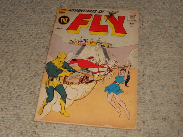 1960 The Fly Archie Comic Book #8 - The Monster Gang!!!