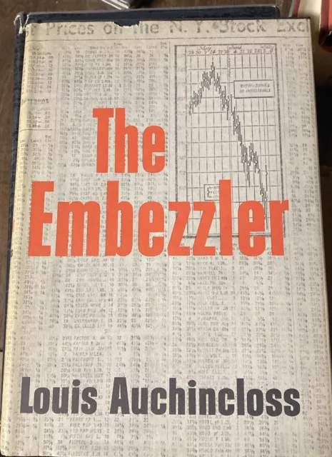 1966 Antique Finance Book "The Embezzler"