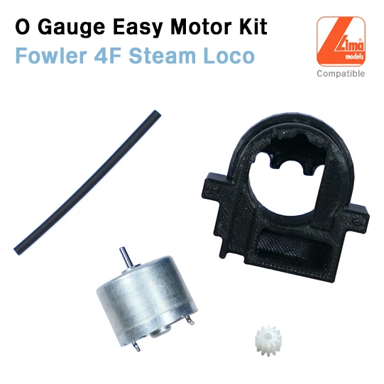 Kit Fowler LIMA O GAUGE Class Fowler 4F Steam Locomotive - Easy Upgrade 12V CD ...