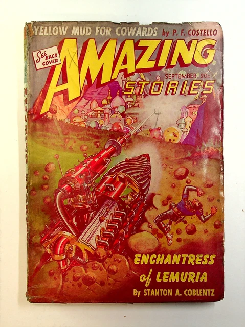 Amazing Stories Pulp Sep 1941 Vol. 15 #9 GD/VG 3.0