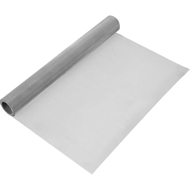 2 Packs - 304 Stainless Steel Woven Wire 120 Mesh - Screen Mesh 11.8 x 39.3 Inch