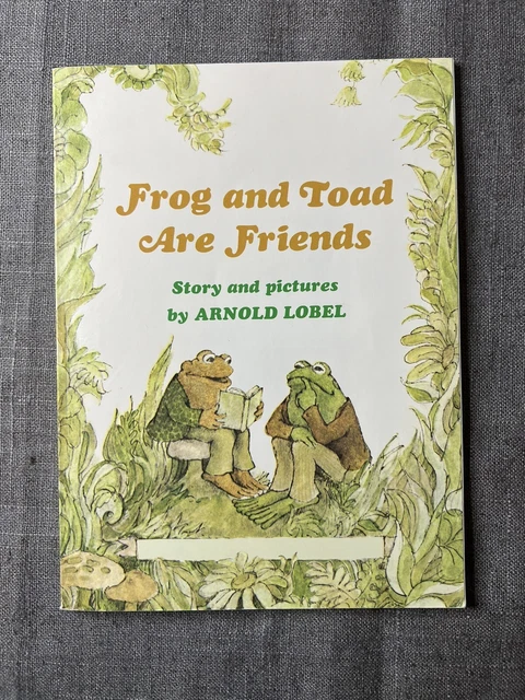 FROG AND TOAD Are Friends - Arnold Lobel Harper & Row 1970 kids book ...