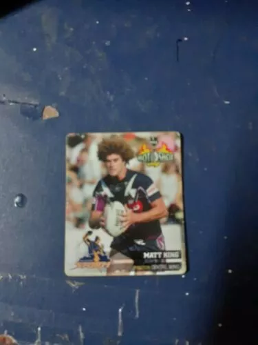 Hot Shot Tazo Rugby League Card Nrl 2006 Rare matt king