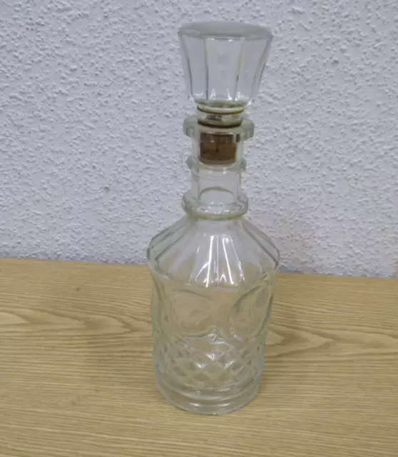 Glas Flasche Decanter Karaffe für Whiskey Cognac Likör Spirituosen