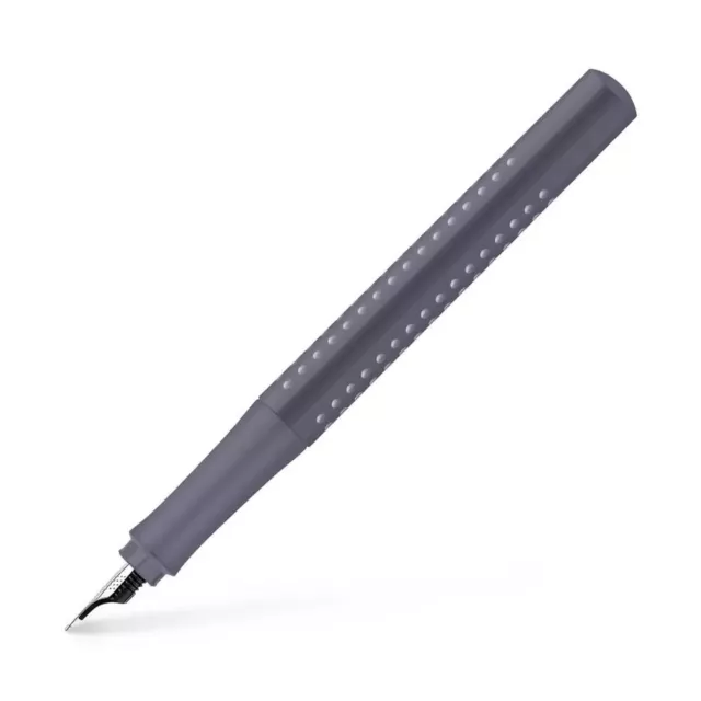 Faber-Castell Grip Harmony Fountain Pen in Dapple Grey - Extra Fine Point - NEW