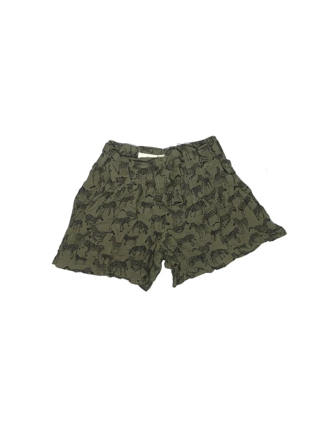 Daughters of the Liberation Women Green Shorts 2
